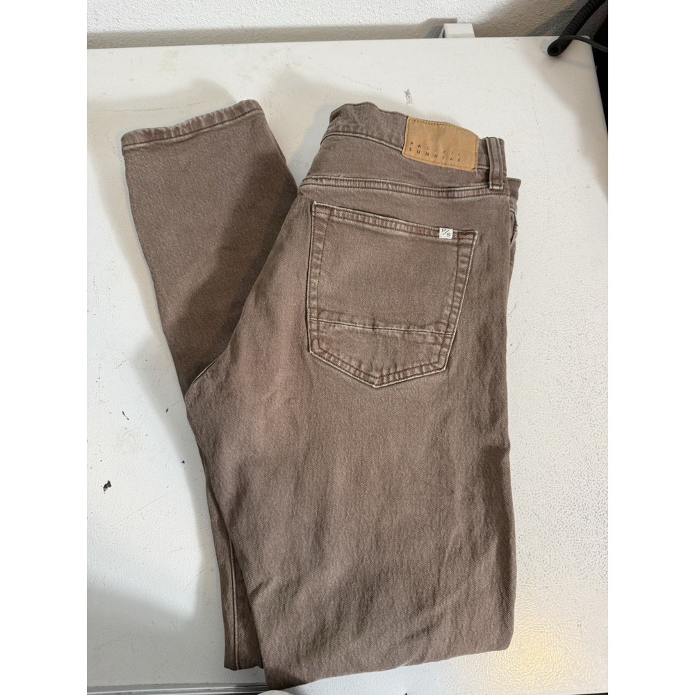 PacSun Brown Slim Taper Jeans Size 32x32